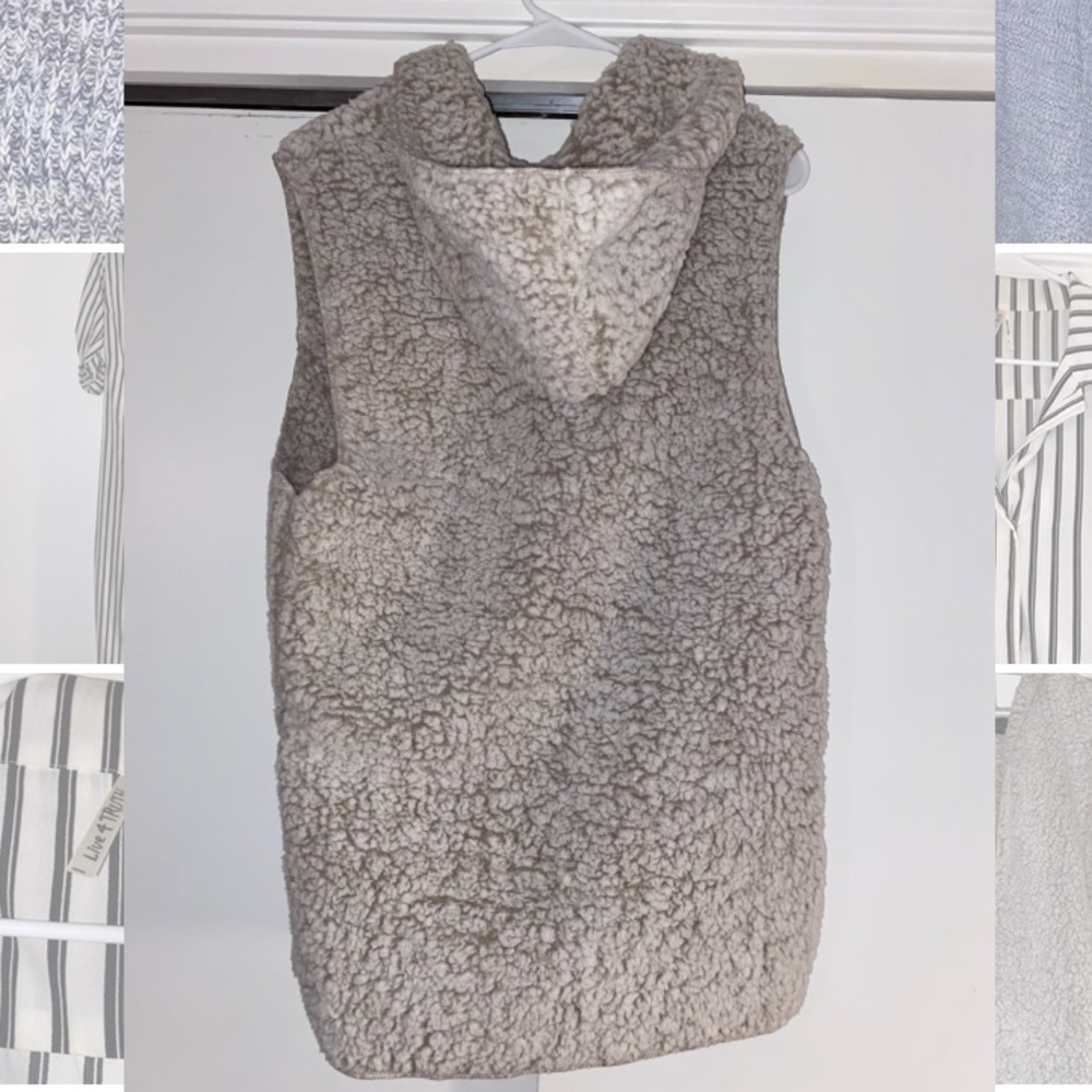 NWOT Sherpa Vest